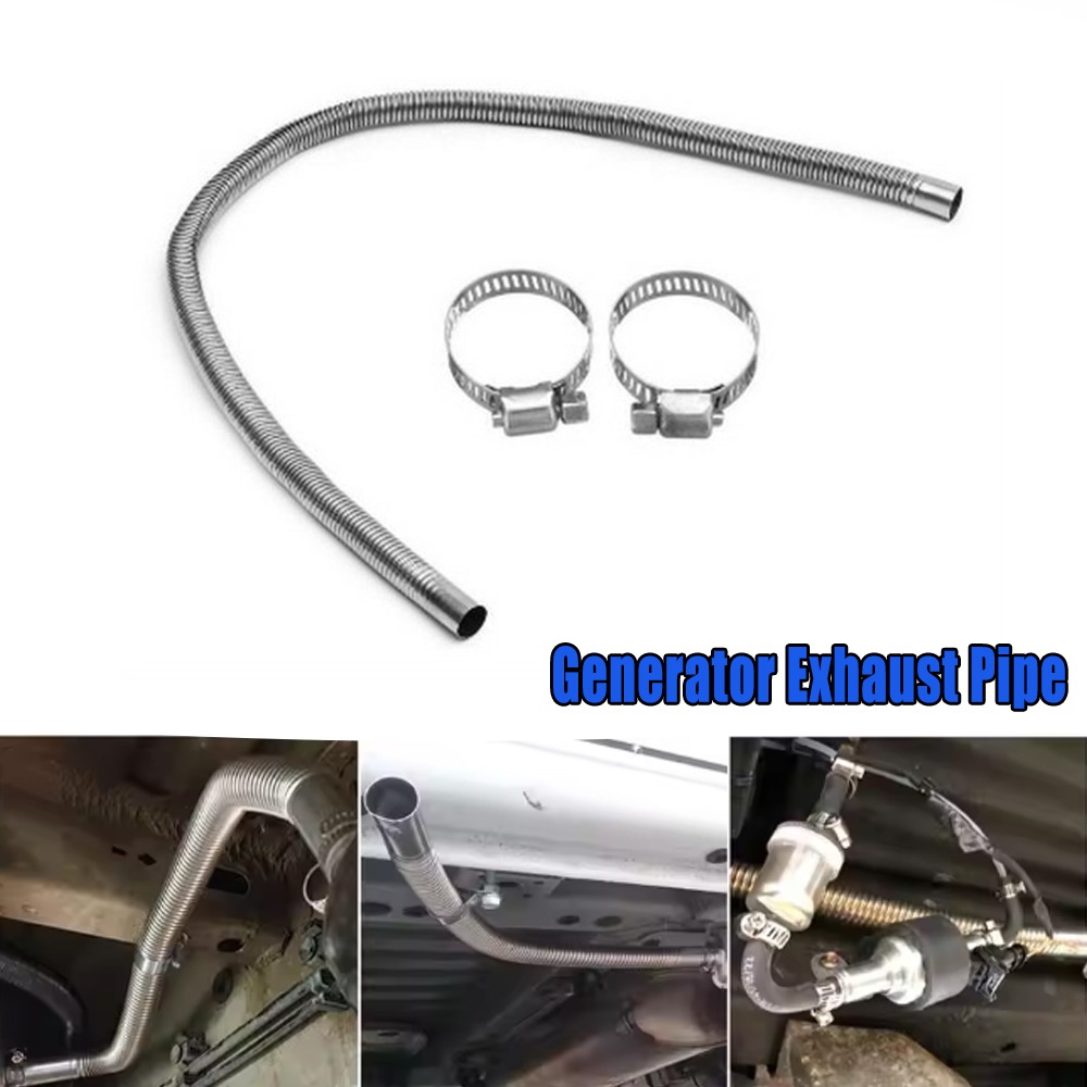 Flexible Hose Braided - Tubo di scarico per generatore, tubi