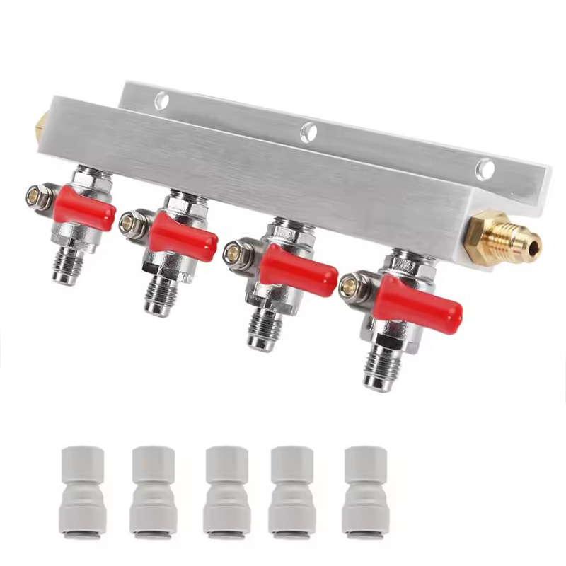 Push Fit Connector - Collettore di Distribuzione Gas CO2 IMAICTUU
