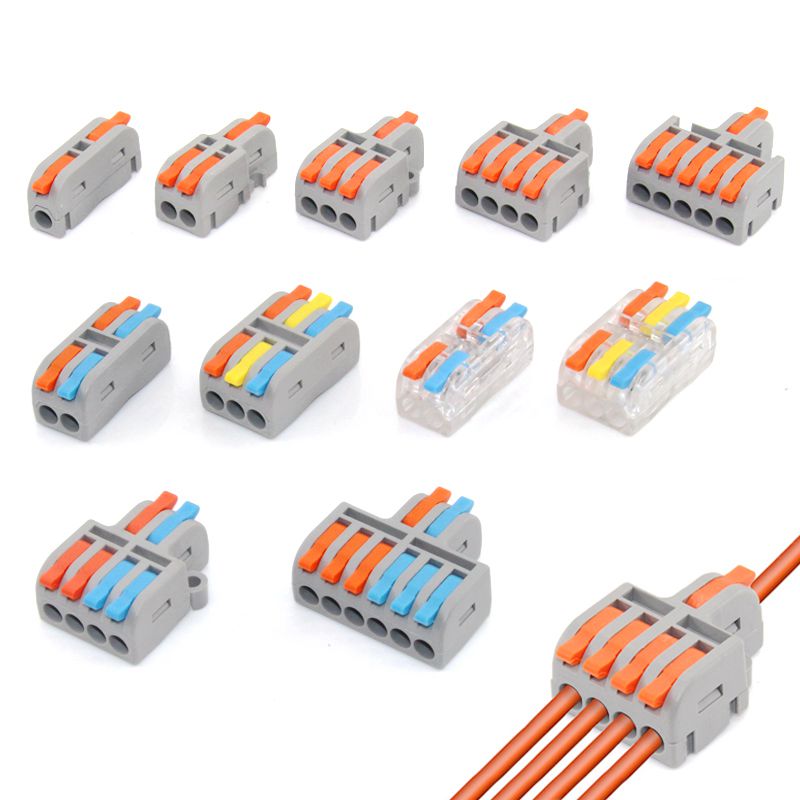 Push Fit Connector - 1/5/10 PCS Mini Cablaggio Veloce Cavo