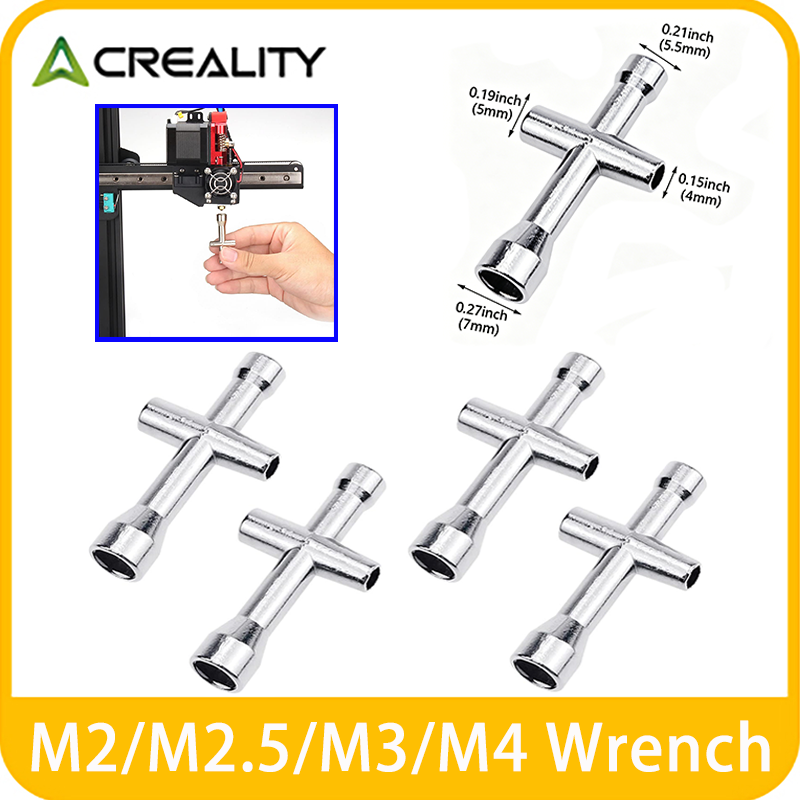 Creality Printer Ender 3 - Chiave esagonale a croce 4 in