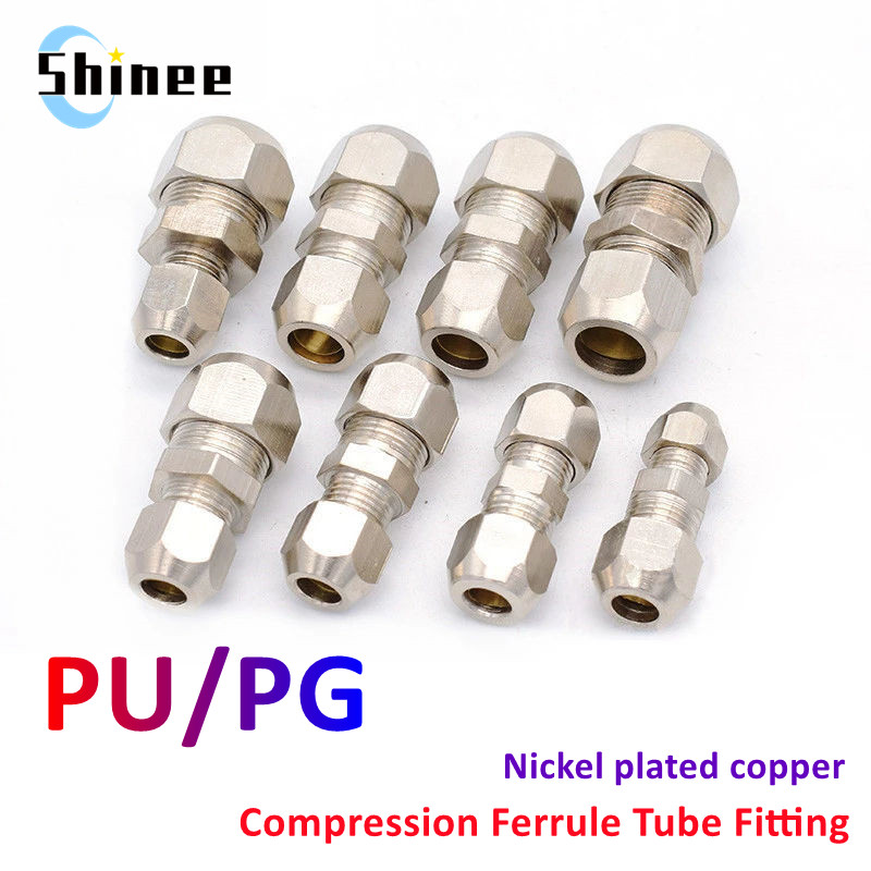 Compression Fitting Brass - Raccordo per tubo con ghiera di