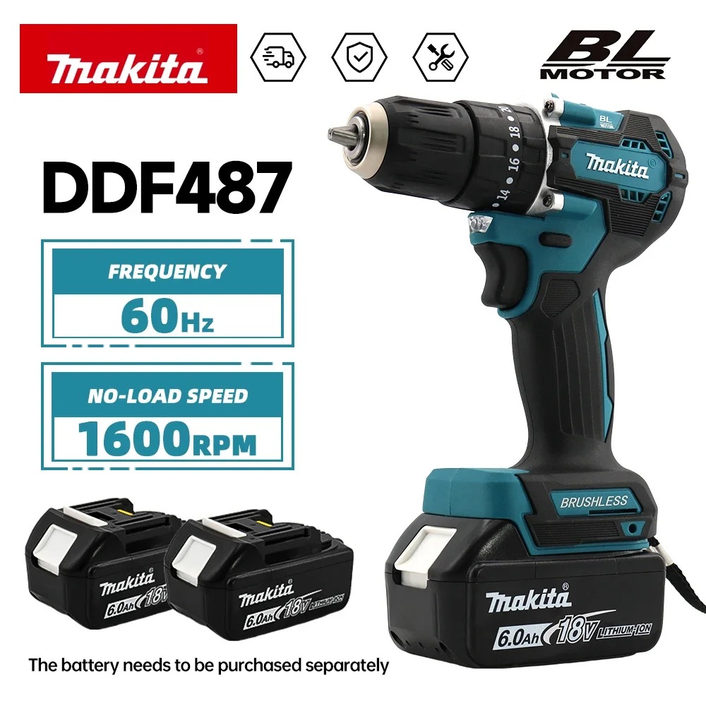 Makita DDF487 18V Trapano Avvi - Makita Drill Ddf484 recensione e prezzo