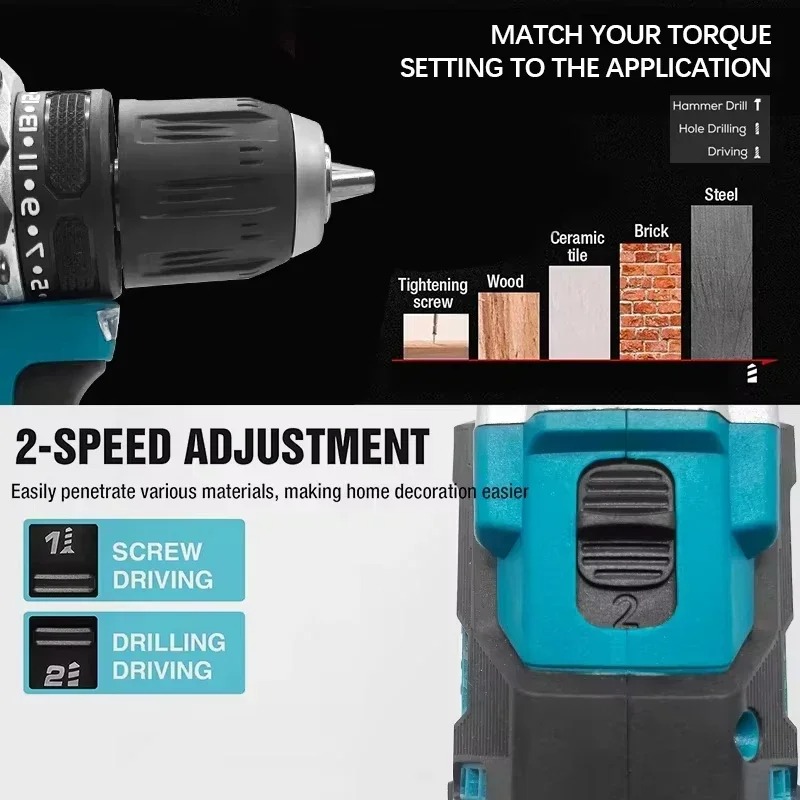Makita DDF487 18V Trapano Avvi - Makita Drill Ddf484 recensione e prezzo