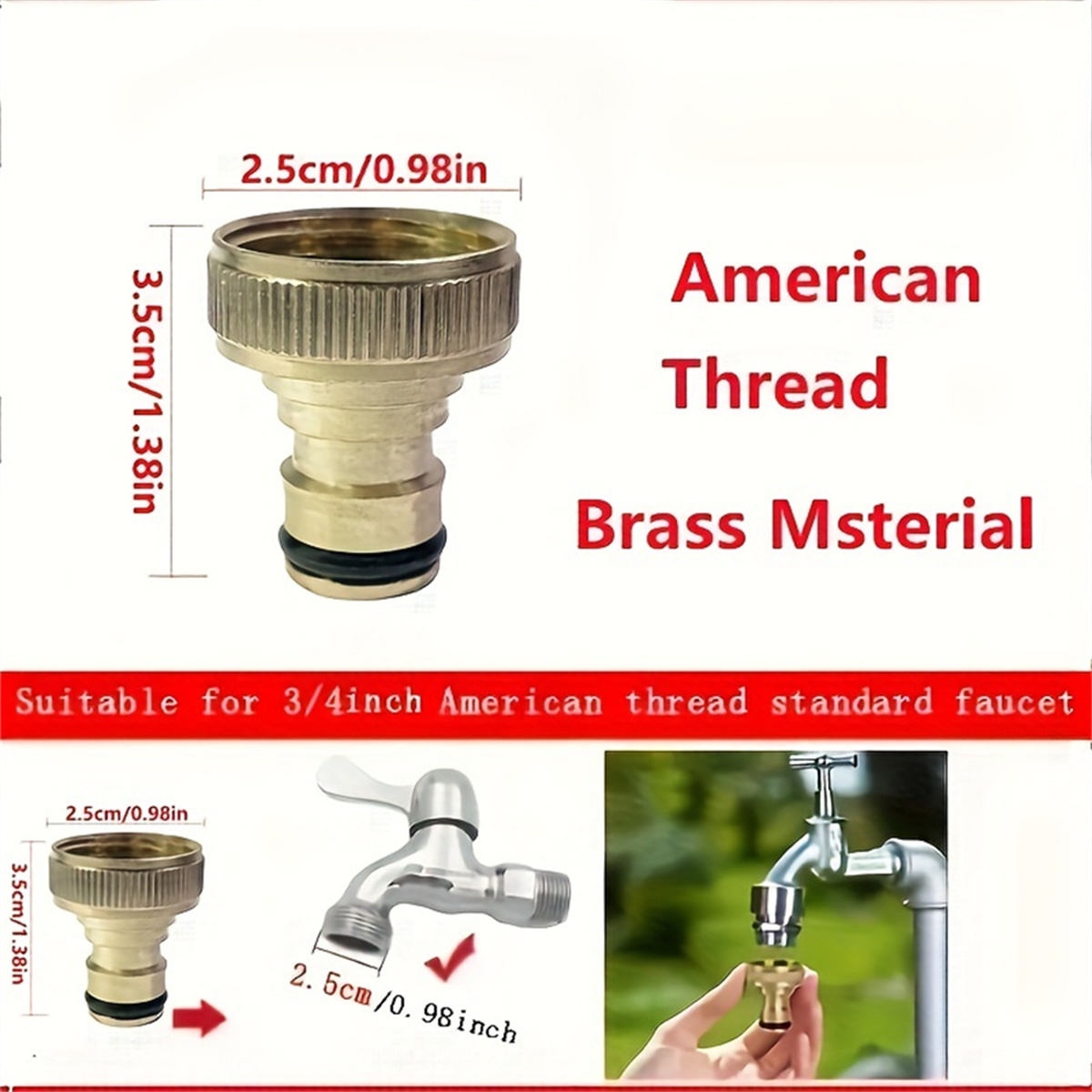 Raccordi filettati da 3/4 di p - Compression Fitting Brass recensione e prezzo