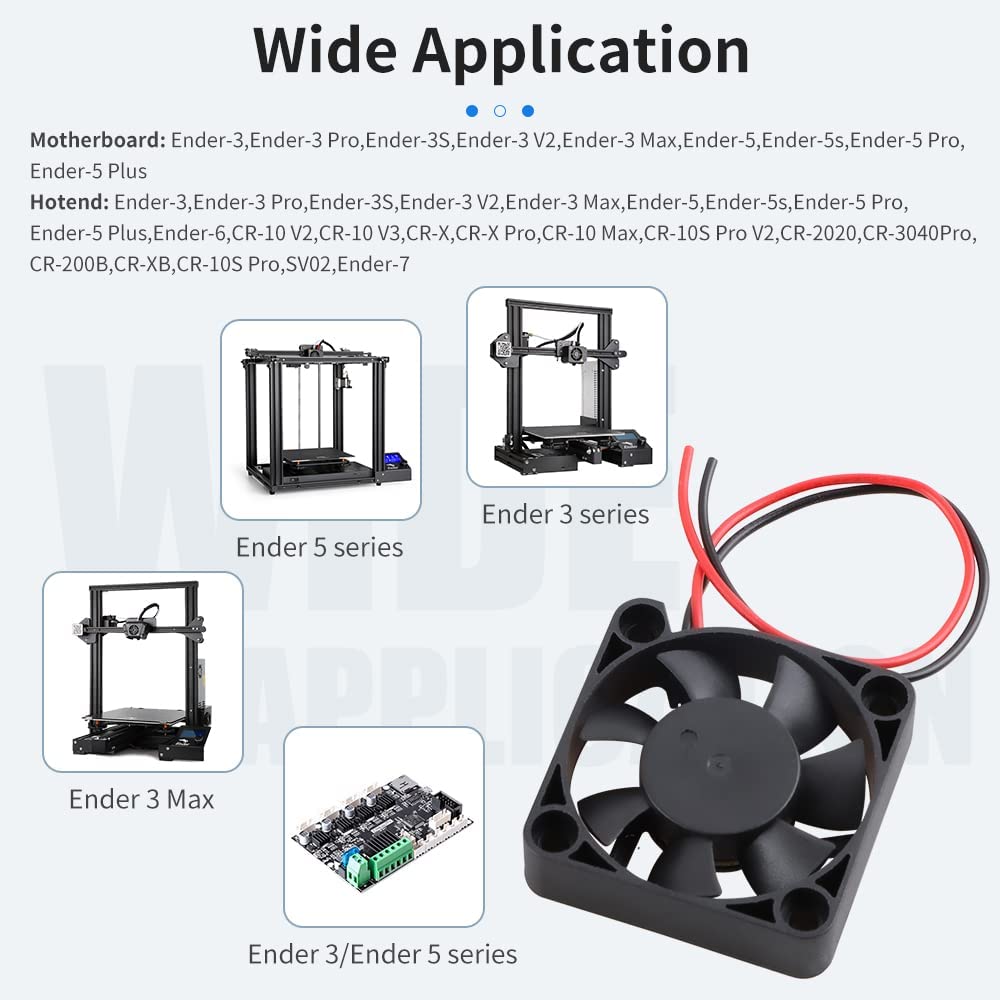 Ventole 4010 originali Crealit - Creality Printer Ender 3 recensione e prezzo