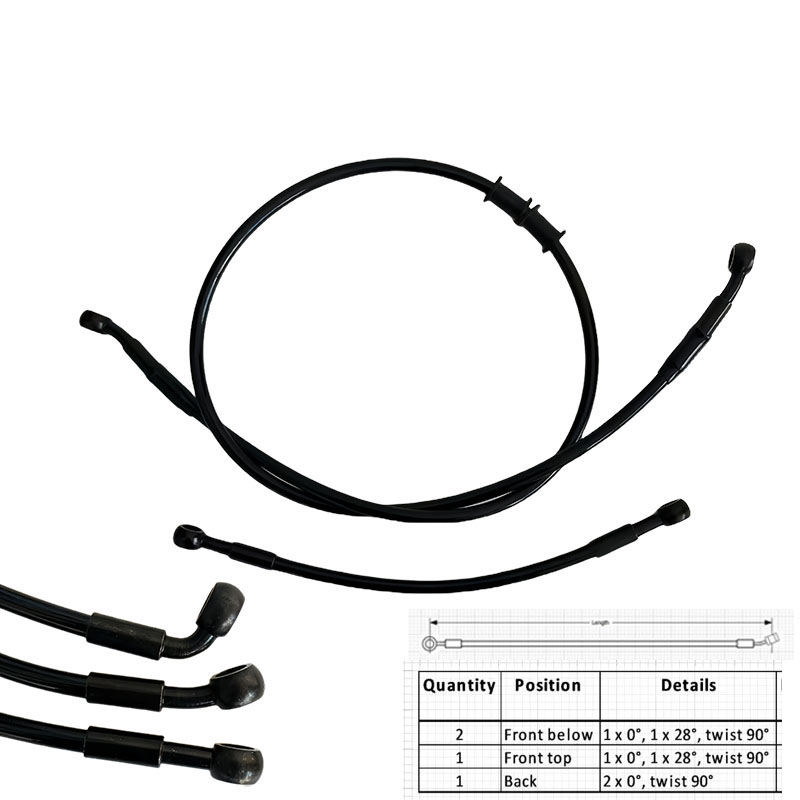 AN3 Moto Tubo freno idraulico  - Ptfe Tape Thread recensione e prezzo