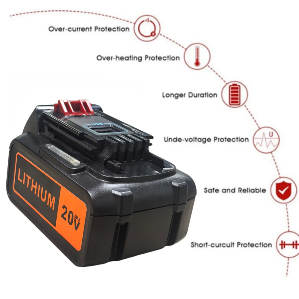 Batteria di ricambio ad alta c - Black+Decker Tool 20V Max recensione e prezzo