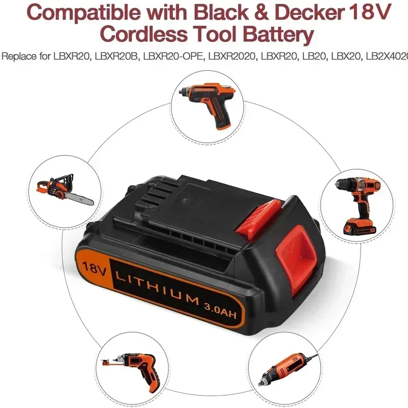 18V 3.0Ah BL2018 Sostituzione  - Black+Decker Tool 20V Max recensione e prezzo