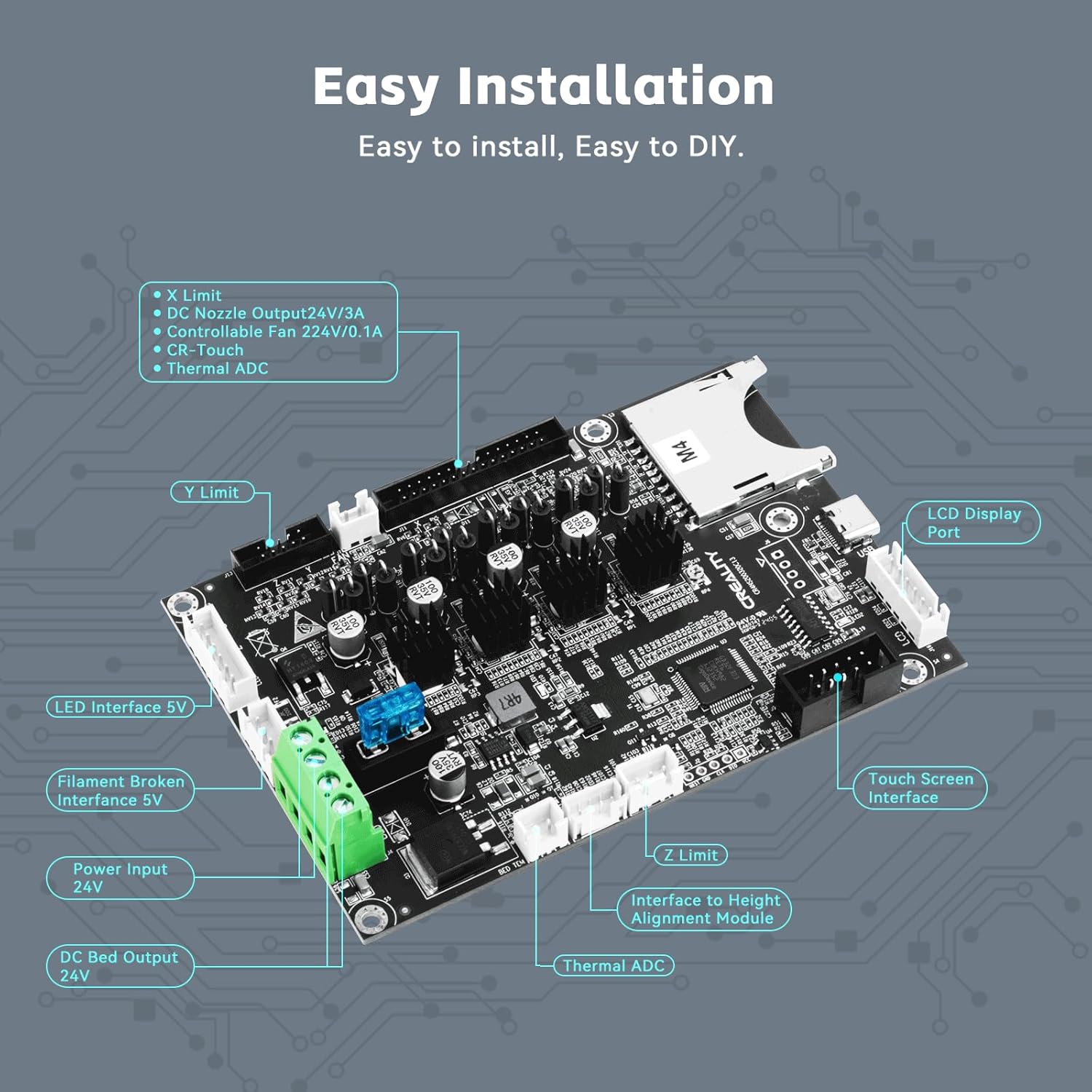 CREALITY Ender 3 V3 SE Scheda  - Creality Printer Ender 3 recensione e prezzo