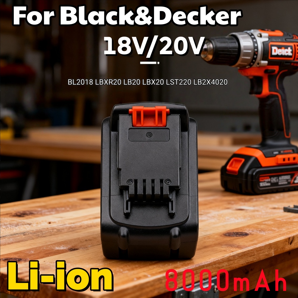 Batteria a Lunga Durata 20V 80 - Black+Decker Tool 20V Max recensione e prezzo